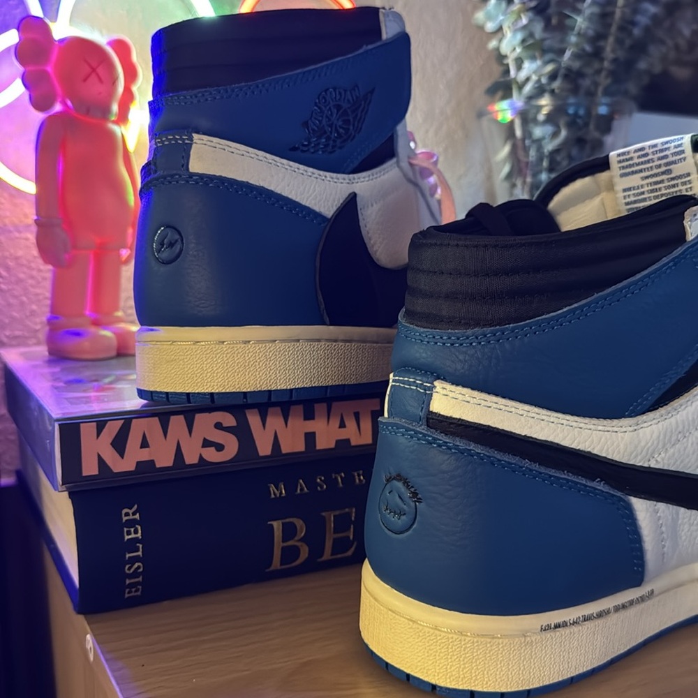 Jordan 1 Retro High Tops Og Sp Fragment X Travis … - image 7